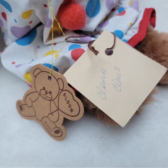 Vintage 1983 Collectable Aldon Heart Bear New with Tags. - Picture 7 of 9